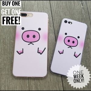 Iphone Piggy gel case